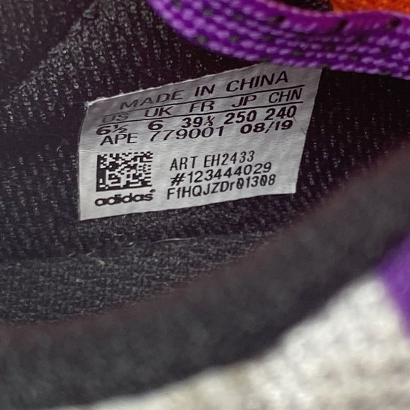 Adidas Donovan Mitchell UTAH JAZZ Karl Mailman Malone Basketball Shoes M 6.5 W 8 - Picture 6 of 8